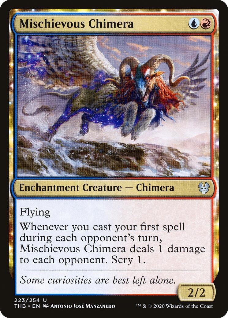 Image for Mischievous Chimera (223) (THB) - Magic: The Gathering