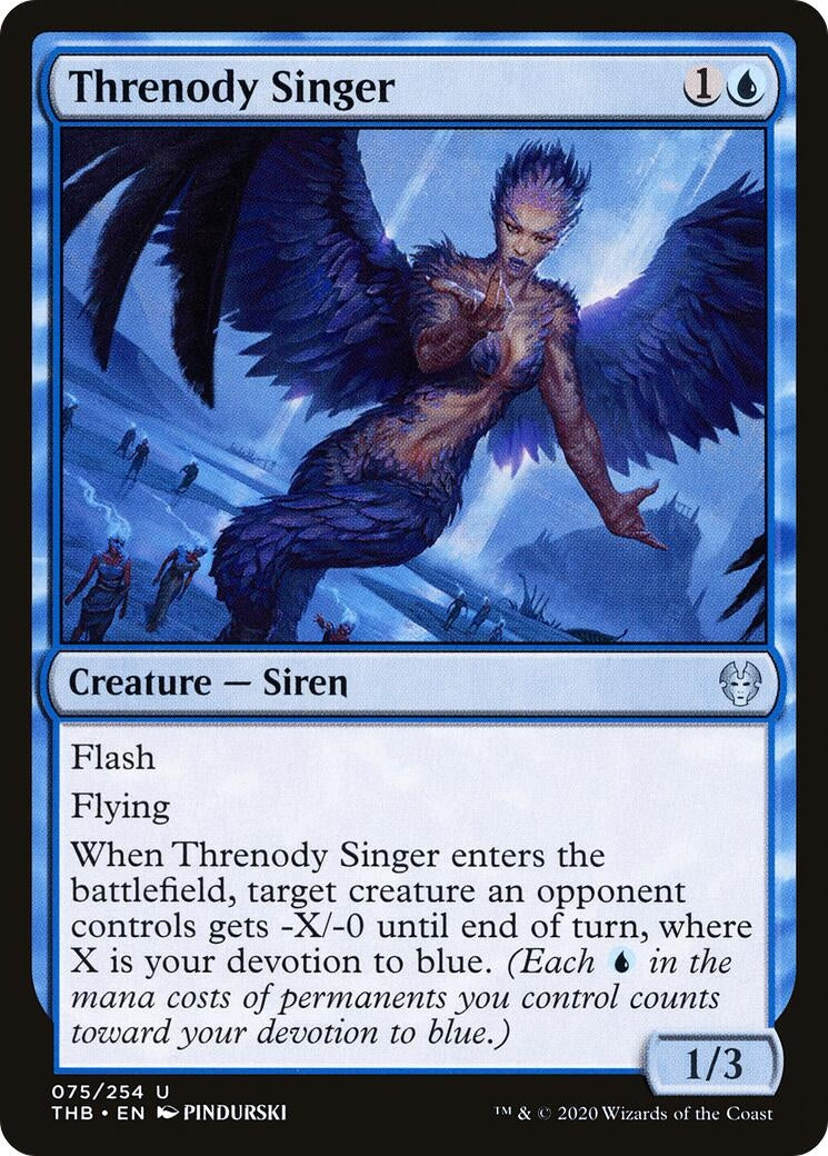 Image for Threnody Singer (75) (THB) - Magic: The Gathering