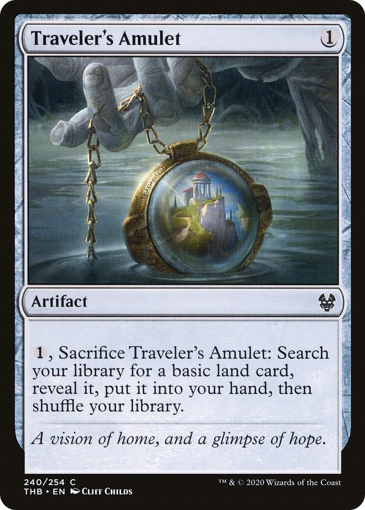 Image for Traveler's Amulet (240) (THB) - Magic: The Gathering