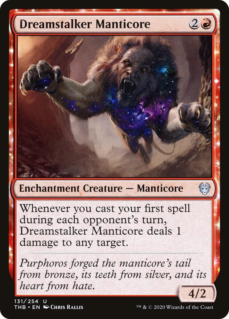 Image for Dreamstalker Manticore (131) (THB) - Magic: The Gathering