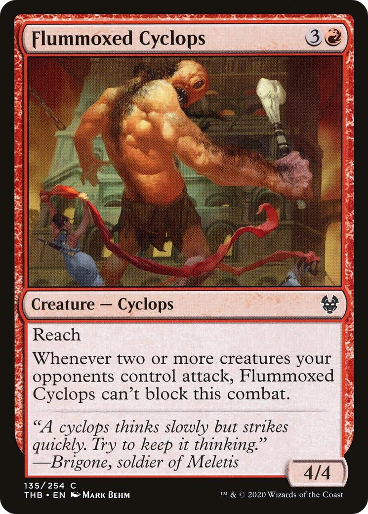Image for Flummoxed Cyclops (135) (THB) - Magic: The Gathering