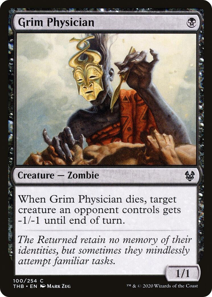 Image for Grim Physician (100) (THB) - Magic: The Gathering