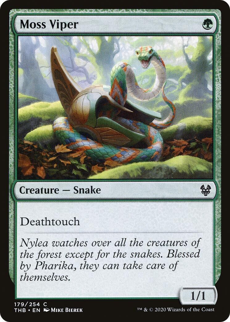 Image for Moss Viper (179) (THB) - Magic: The Gathering