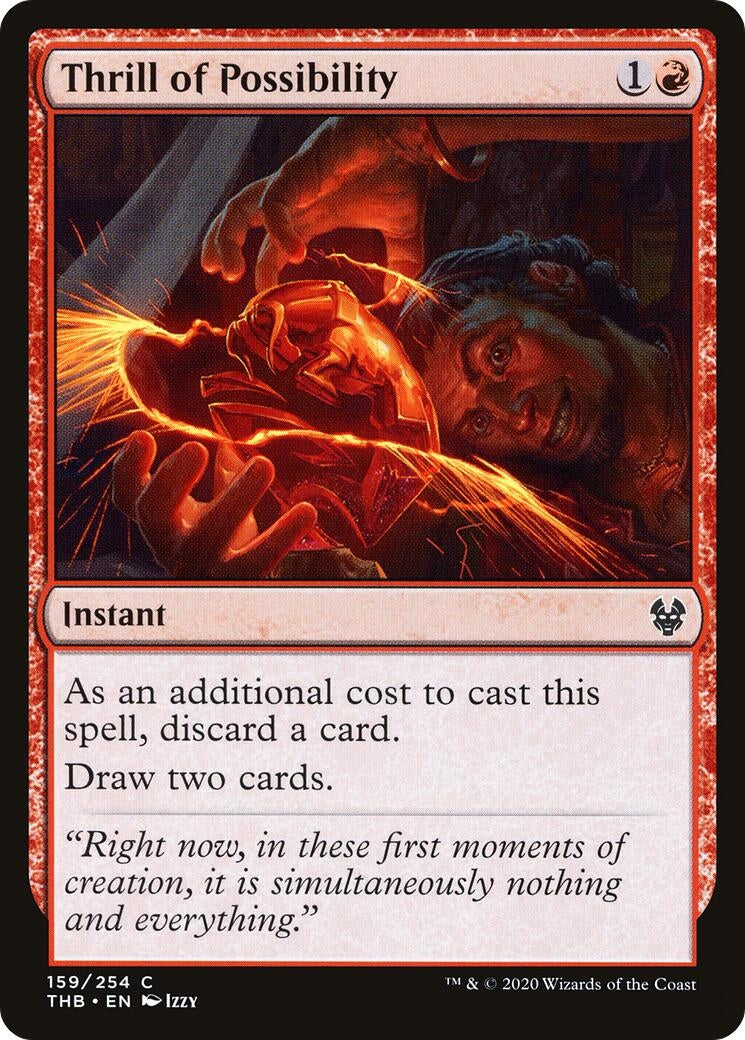 Image for Thrill of Possibility (159) (THB) - Magic: The Gathering