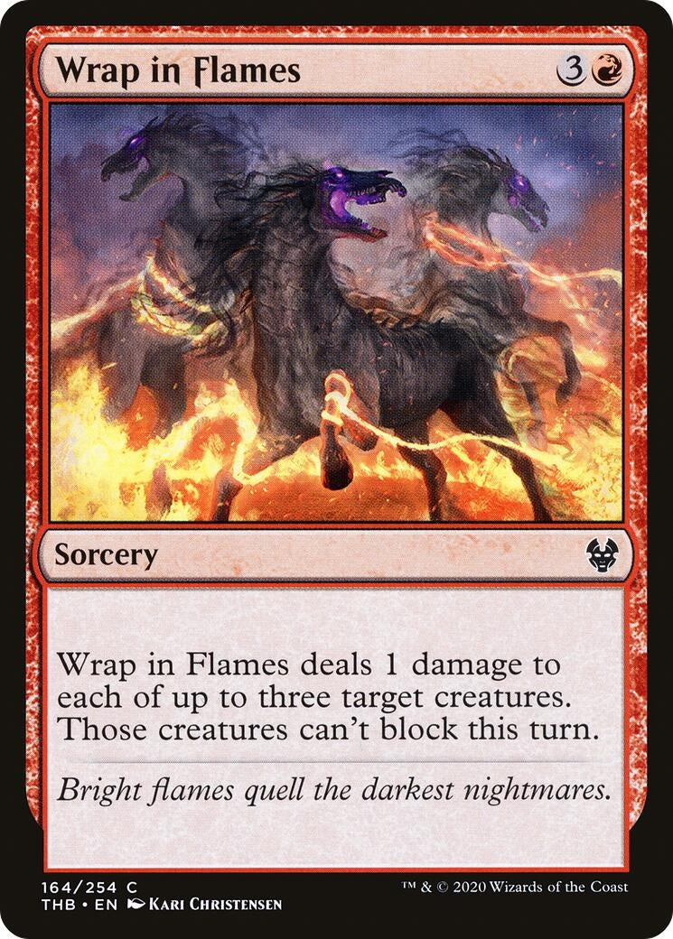 Image for Wrap in Flames (164) (THB) - Magic: The Gathering