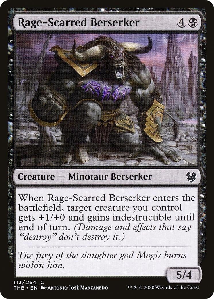 Image for Rage-Scarred Berserker (113) (THB) - Magic: The Gathering