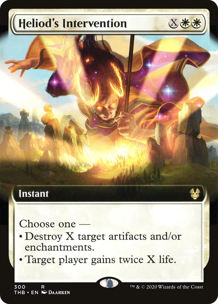 Image for Heliod's Intervention (Extended Art) (300) (THB) - Magic: The Gathering
