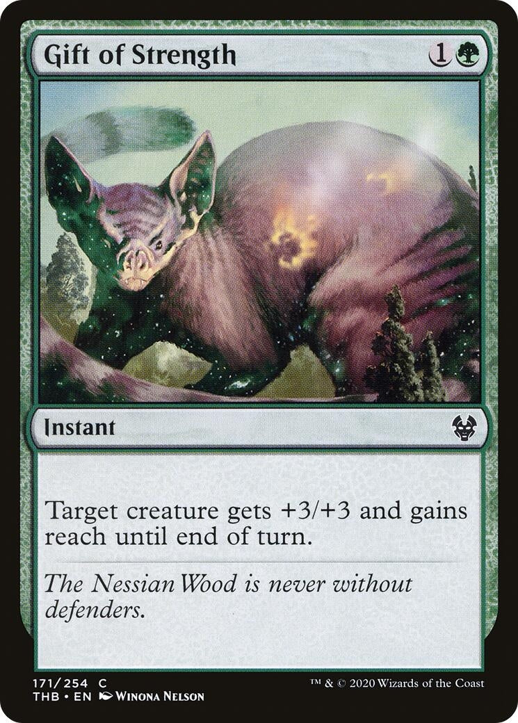 Image for Gift of Strength (171) (THB) - Magic: The Gathering