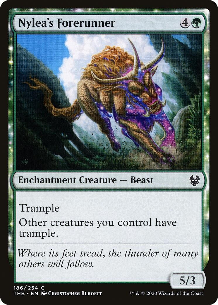 Image for Nylea's Forerunner (186) (THB) - Magic: The Gathering