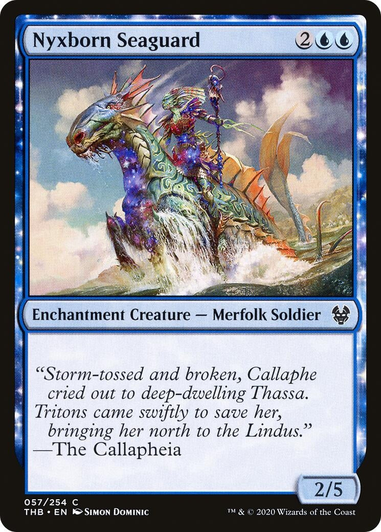 Image for Nyxborn Seaguard (57) (THB) - Magic: The Gathering
