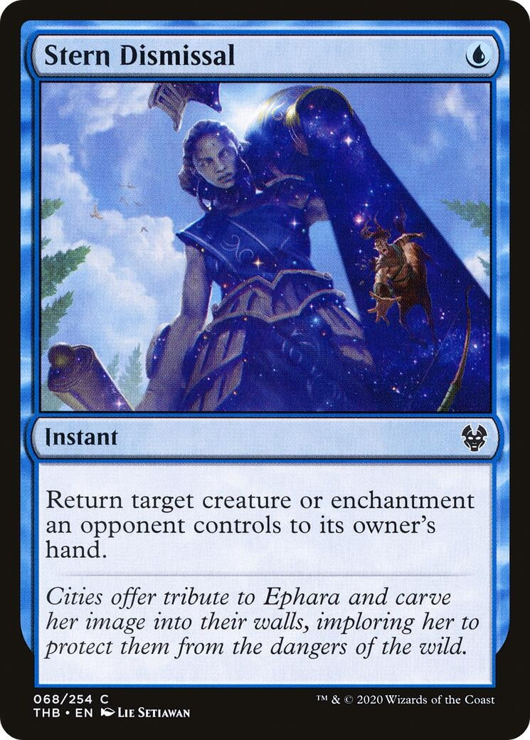 Image for Stern Dismissal (68) (THB) - Magic: The Gathering