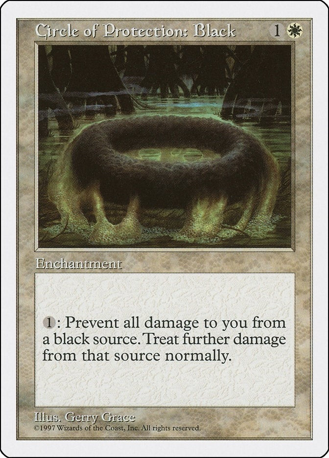 Circle of Protection: Black (5ED)