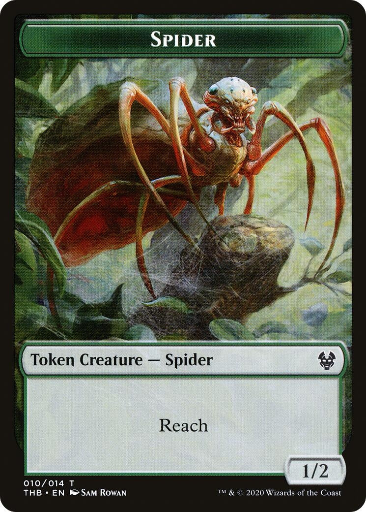Image for Spider Token (10) (THB) - Magic: The Gathering