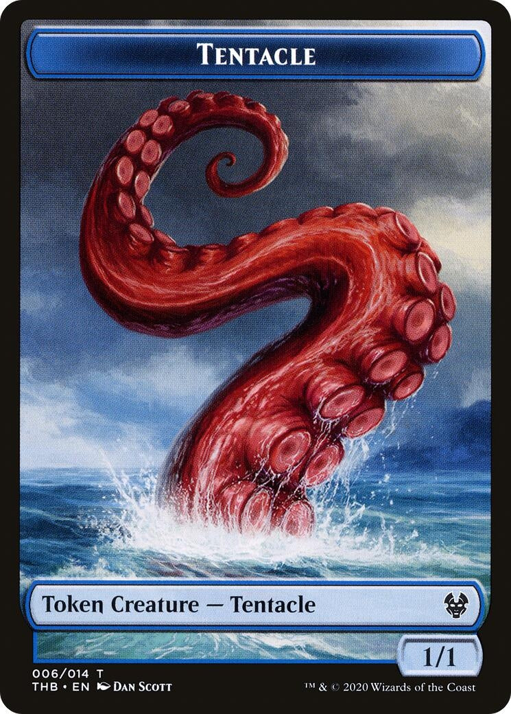 Image for Tentacle Token (6) (THB) - Magic: The Gathering