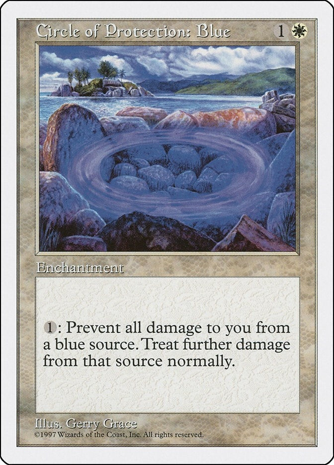 Circle of Protection: Blue (5ED)