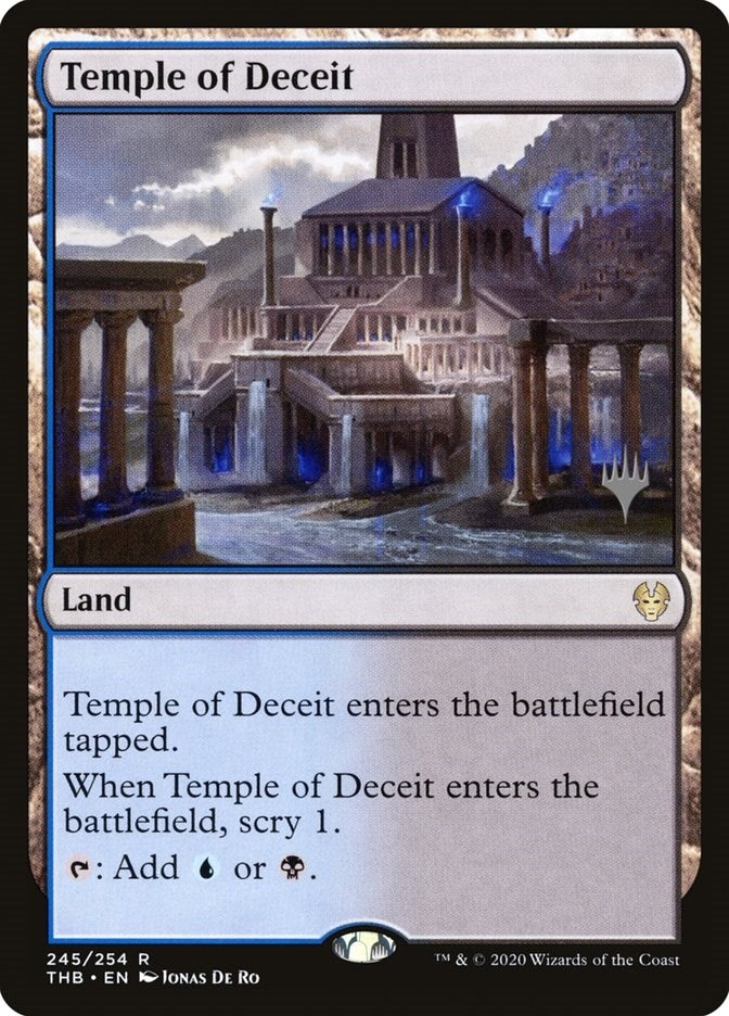 Image for Temple of Deceit (245) (PPTHB) - Magic: The Gathering