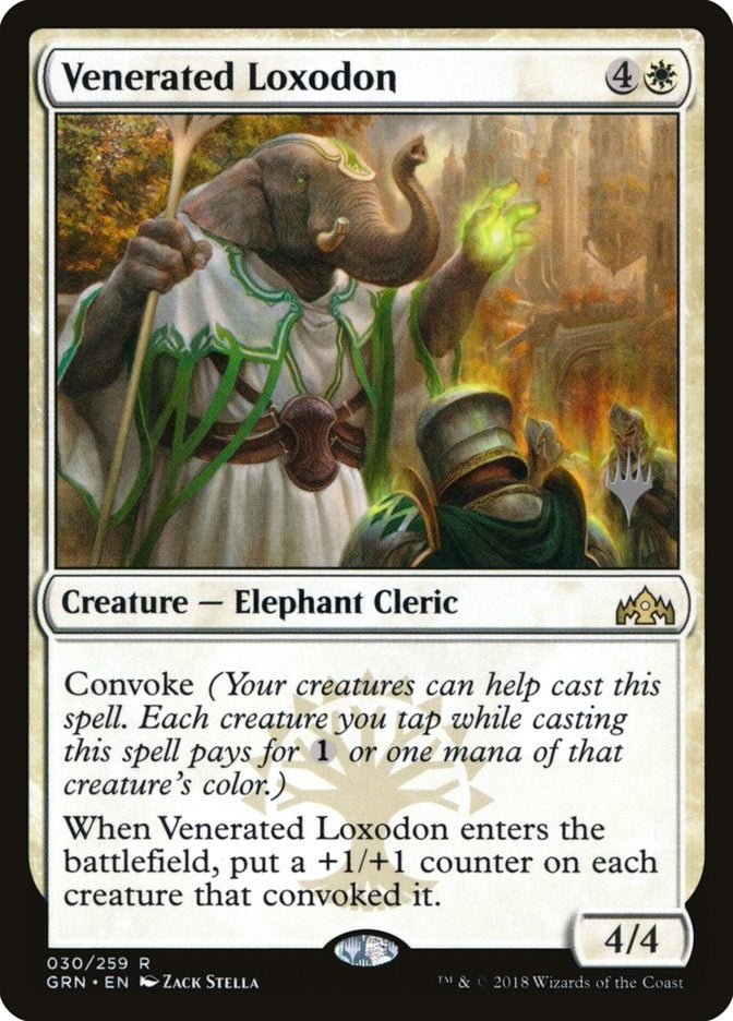 Image for Venerated Loxodon (30) (PPTHB) - Magic: The Gathering