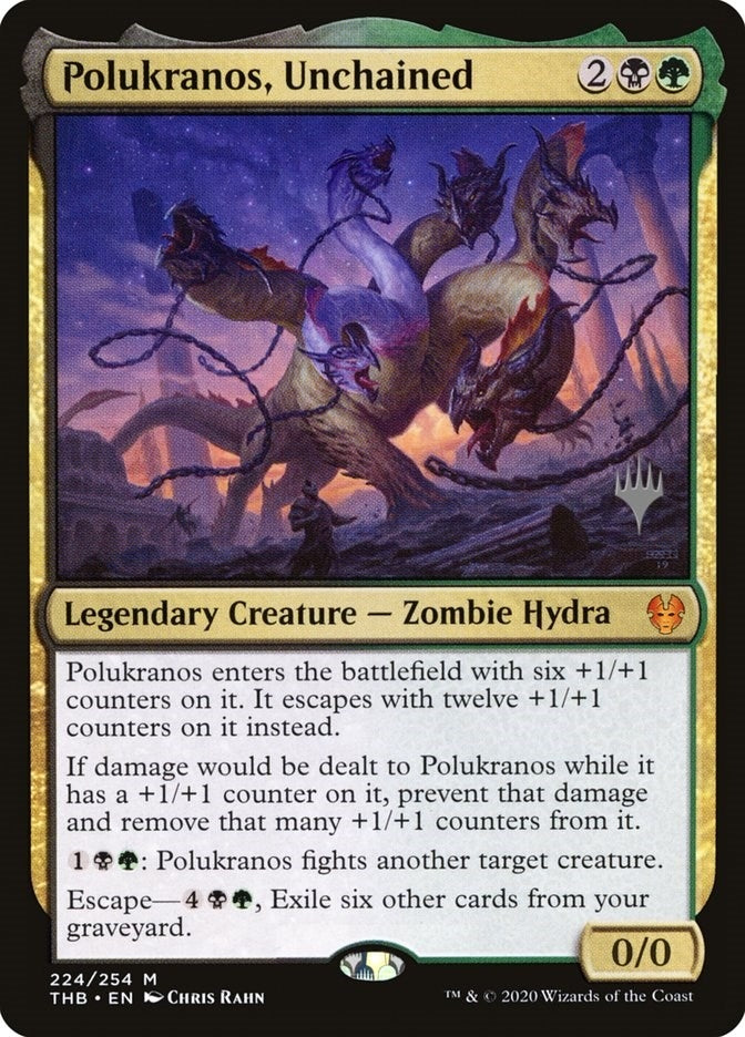 Image for Polukranos, Unchained (224) (PPTHB) - Magic: The Gathering