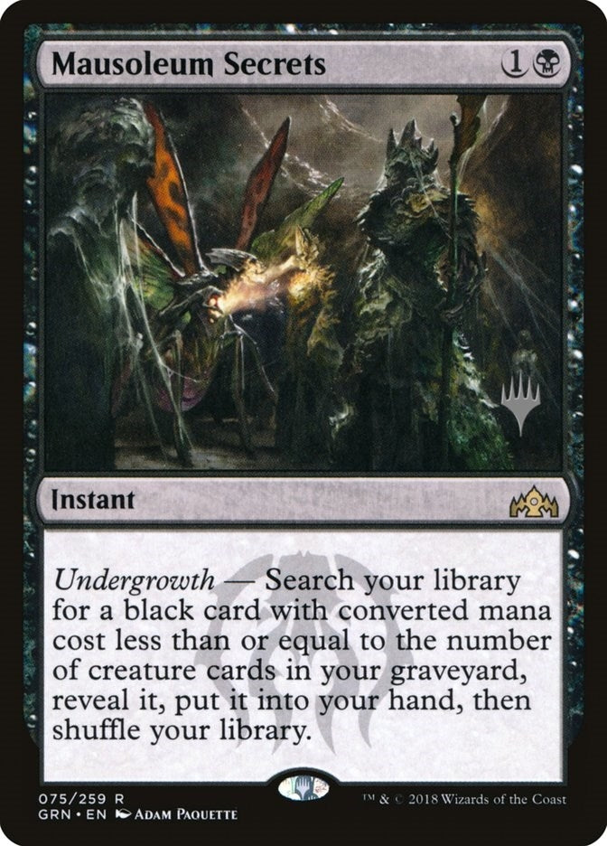 Image for Mausoleum Secrets (75) (PPTHB) - Magic: The Gathering