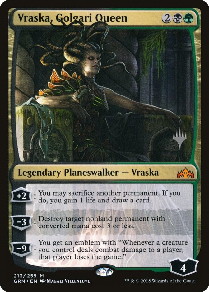 Image for Vraska, Golgari Queen (213) (PPTHB) - Magic: The Gathering