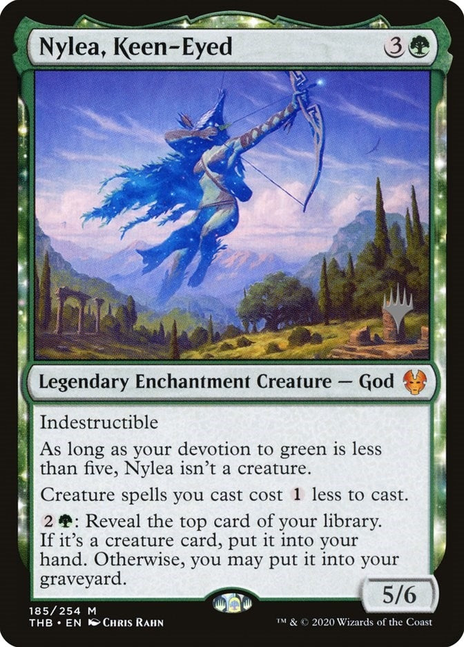 Image for Nylea, Keen-Eyed (185) (PPTHB) - Magic: The Gathering