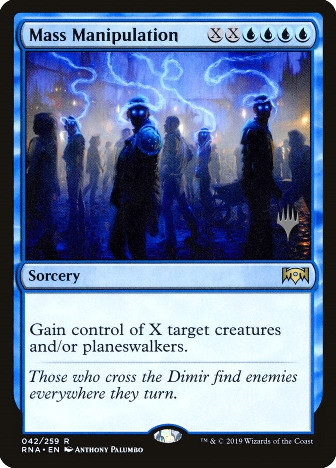 Image for Mass Manipulation (42) (PPTHB) - Magic: The Gathering