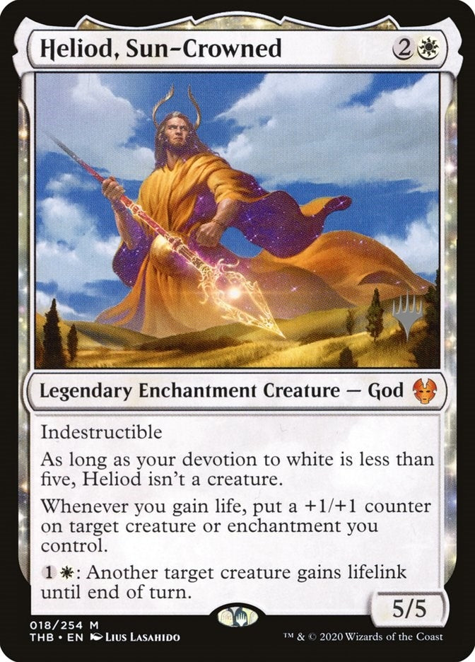 Image for Heliod, Sun-Crowned (18) (PPTHB) - Magic: The Gathering