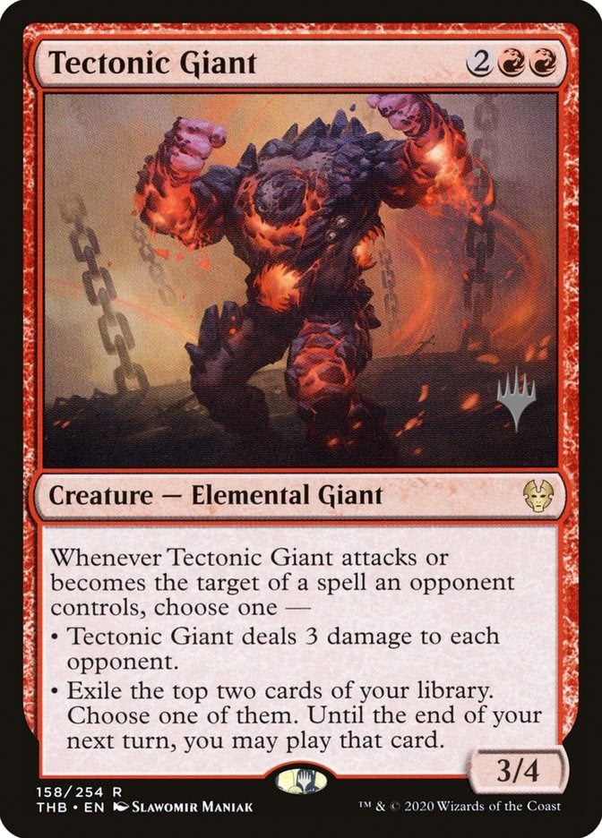Image for Tectonic Giant (158) (PPTHB) - Magic: The Gathering