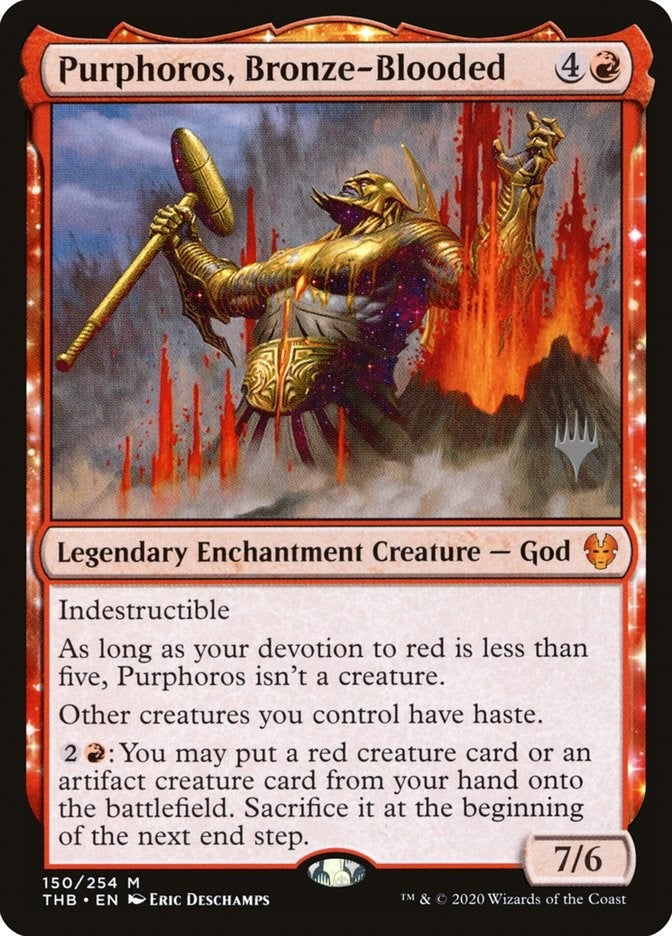 Image for Purphoros, Bronze-Blooded (150) (PPTHB) - Magic: The Gathering