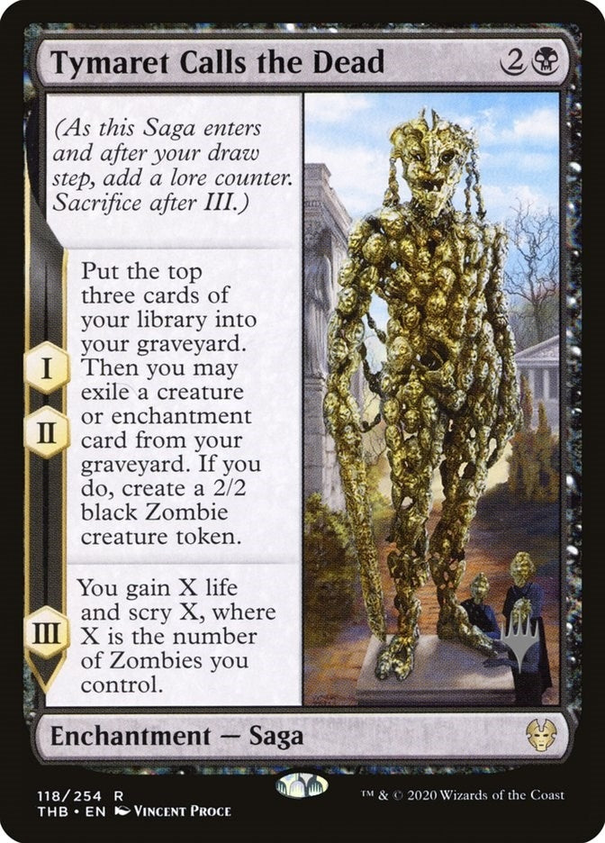 Image for Tymaret Calls the Dead (118) (PPTHB) - Magic: The Gathering