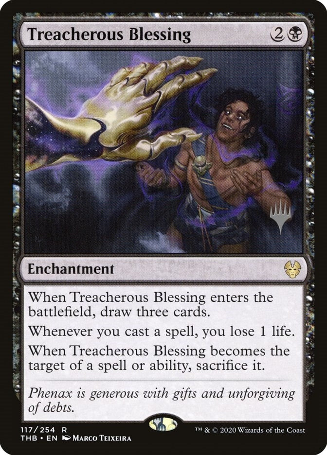 Image for Treacherous Blessing (117) (PPTHB) - Magic: The Gathering