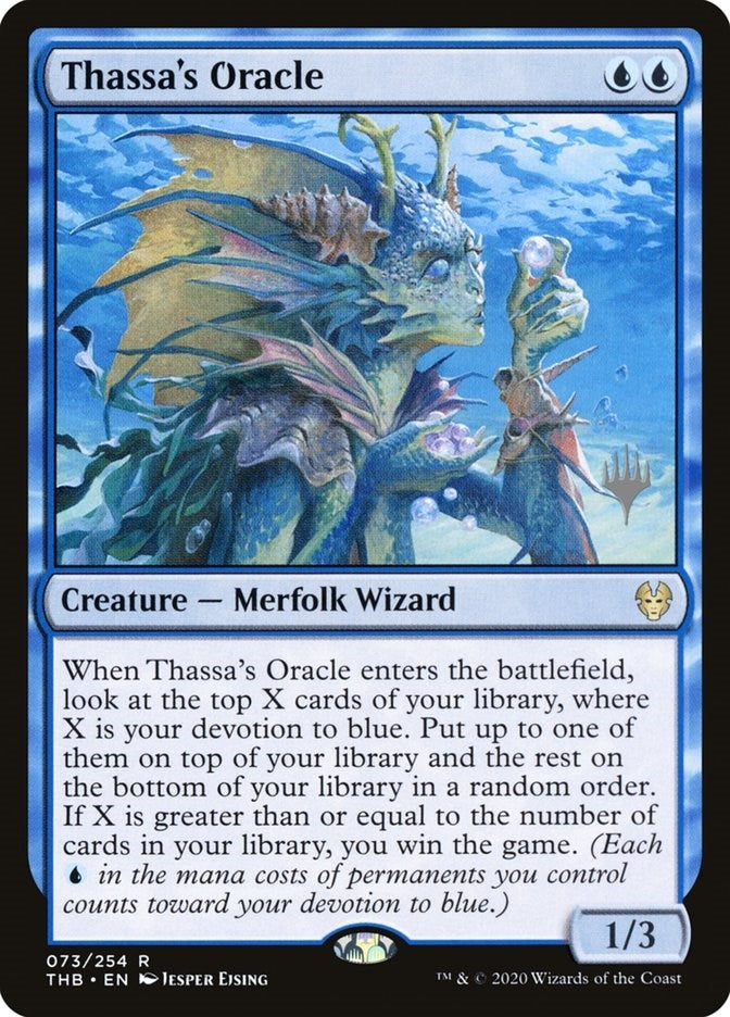 Image for Thassa's Oracle (73) (PPTHB) - Magic: The Gathering