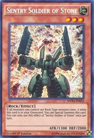 Sentry Soldier of Stone (MVP1-ENS12) (MVP1-ENS)