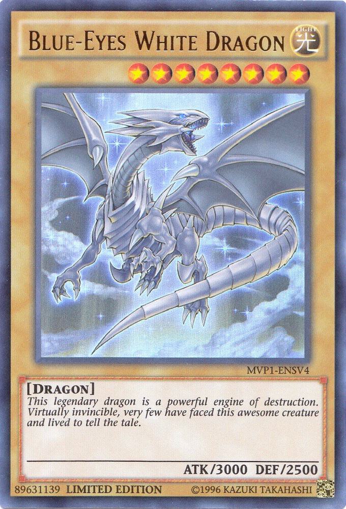 Blue-Eyes White Dragon (UR) (MVP1-ENSV4) (MVP1-ENS)