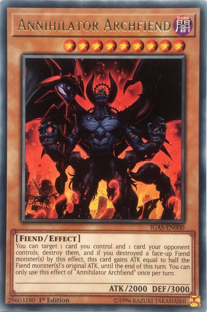 Annihilator Archfiend (IGAS-EN000) (IGAS)