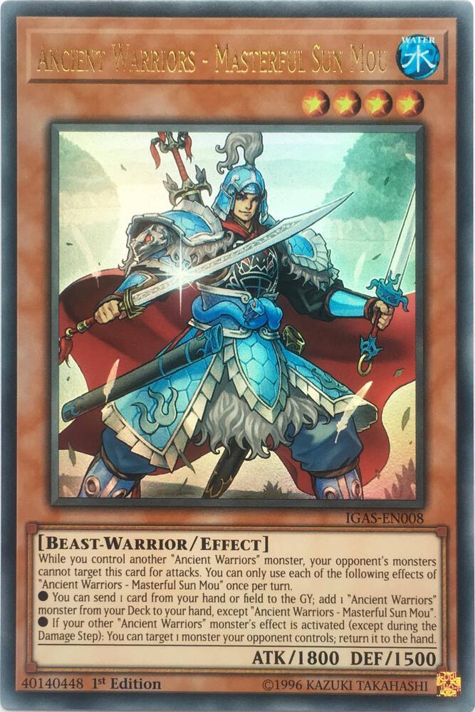 Ancient Warriors - Masterful Sun Mou (IGAS-EN008) (IGAS)