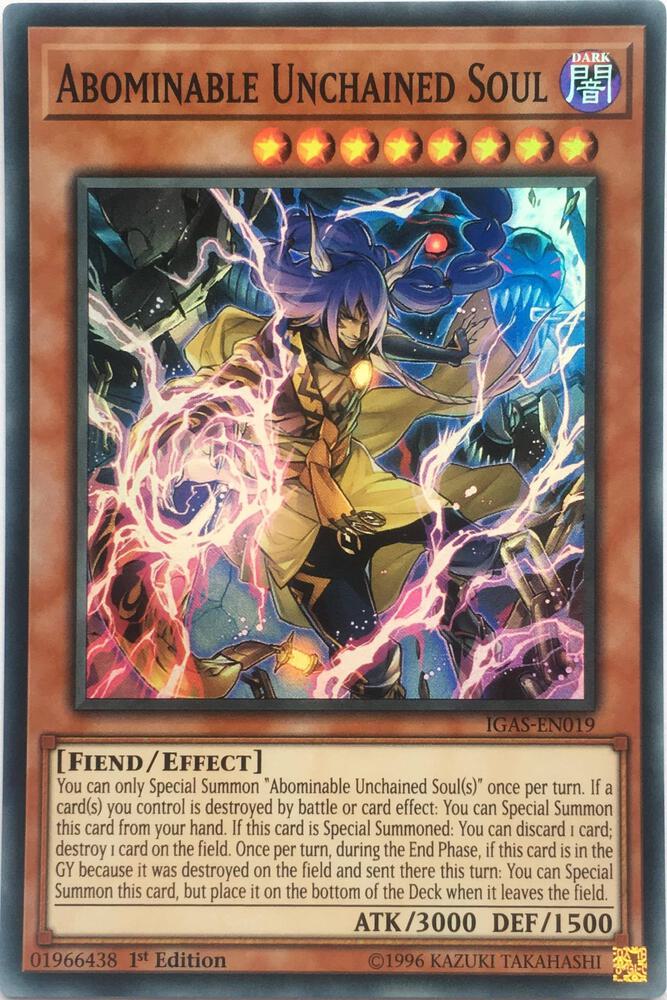 Abominable Unchained Soul (IGAS-EN019) (IGAS)