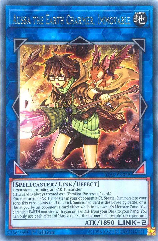 Aussa the Earth Charmer, Immovable (IGAS-EN048) (IGAS)