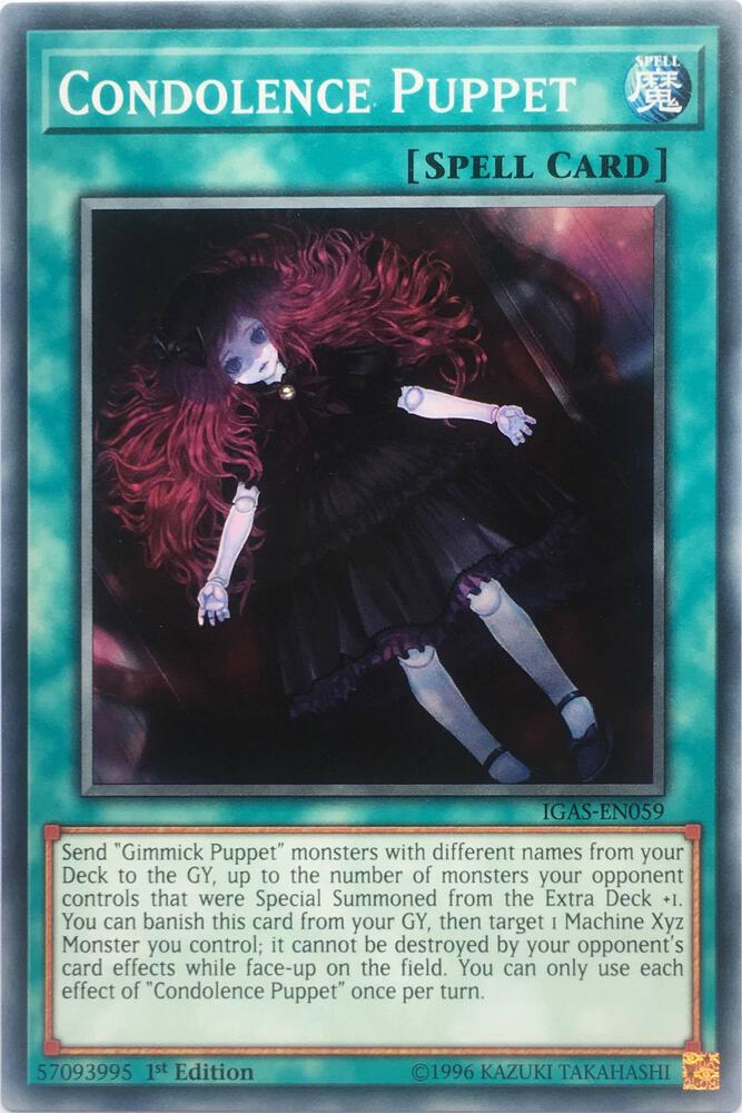 Condolence Puppet (IGAS-EN059) (IGAS)