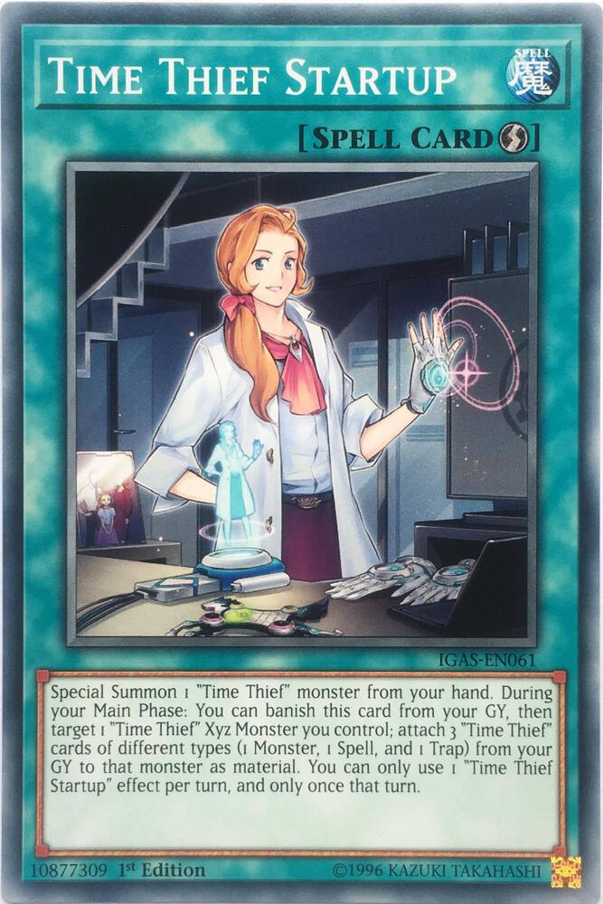 Time Thief Startup (IGAS-EN061) (IGAS)