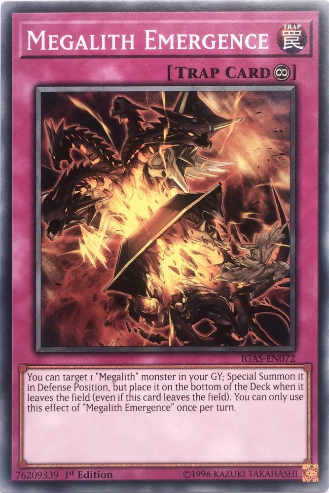 Megalith Emergence (IGAS-EN072) (IGAS)