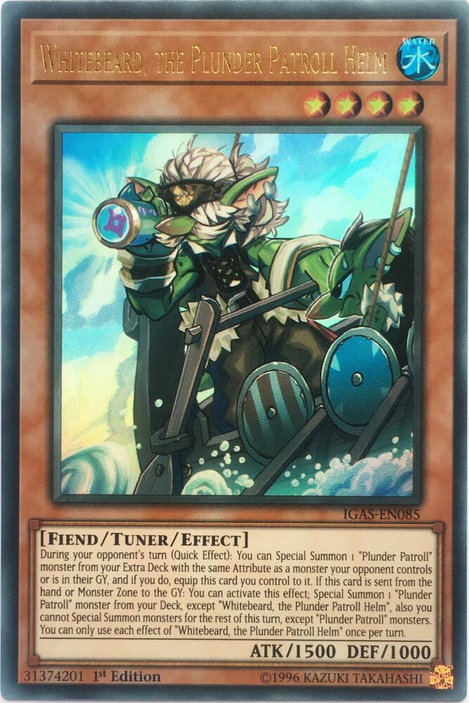 Whitebeard, the Plunder Patroll Helm (IGAS-EN085) (IGAS)