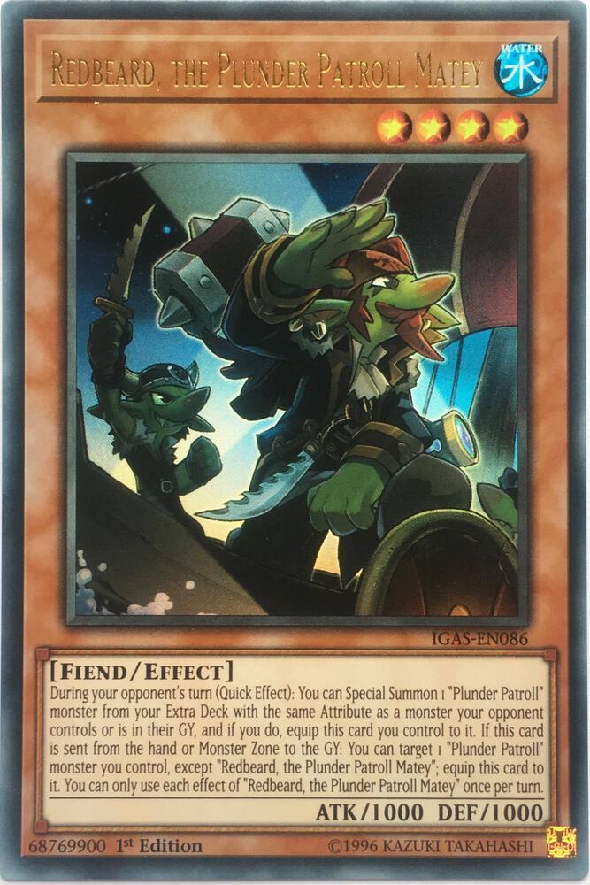 Redbeard, the Plunder Patroll Matey (IGAS-EN086) (IGAS)