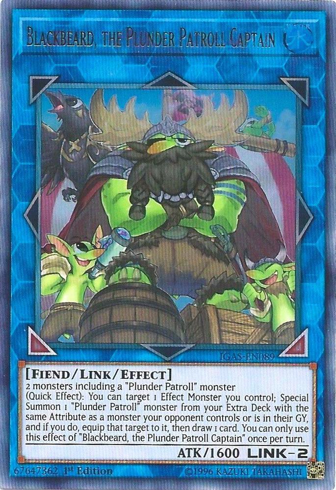 Blackbeard, the Plunder Patroll Captain (IGAS-EN089) (IGAS)