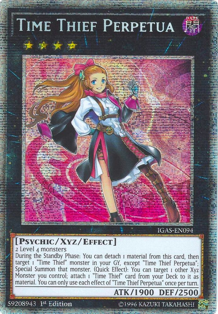 Time Thief Perpetua (Starlight Rare) (IGAS-EN094) (IGAS)