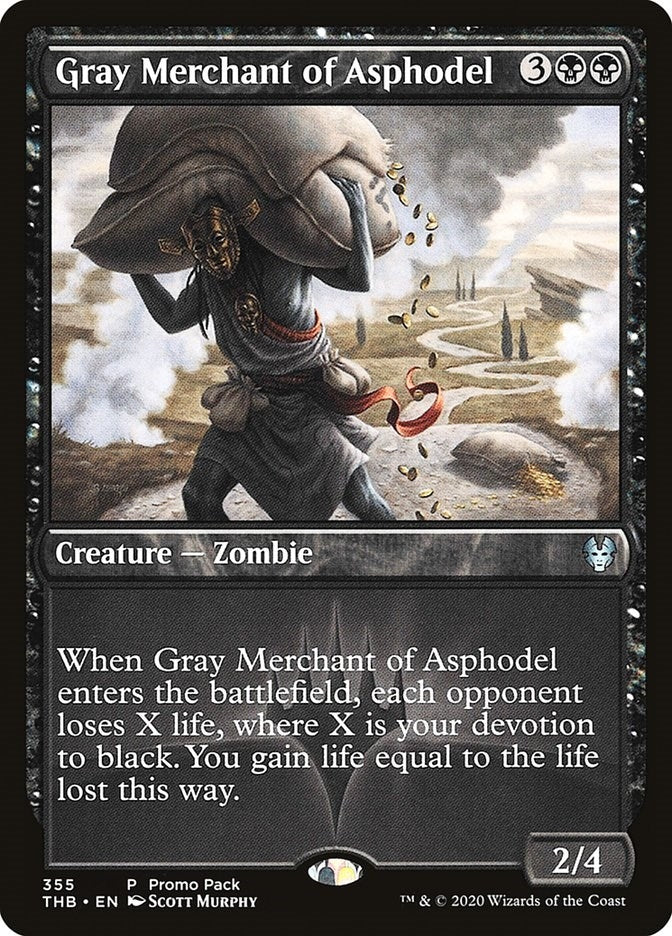 Image for Gray Merchant of Asphodel (355) (PPTHB) - Magic: The Gathering