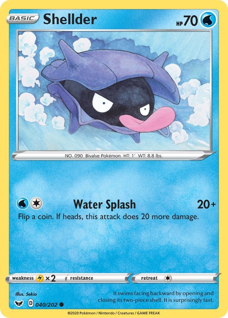 Shellder (040/202) (SWSH01)