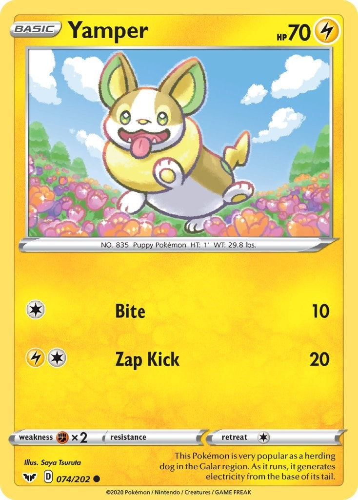 Yamper (074) (074/202) (SWSH01)