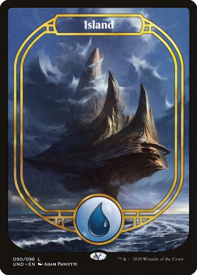 Image for Island (Full Art) (90) (UND) - Magic: The Gathering