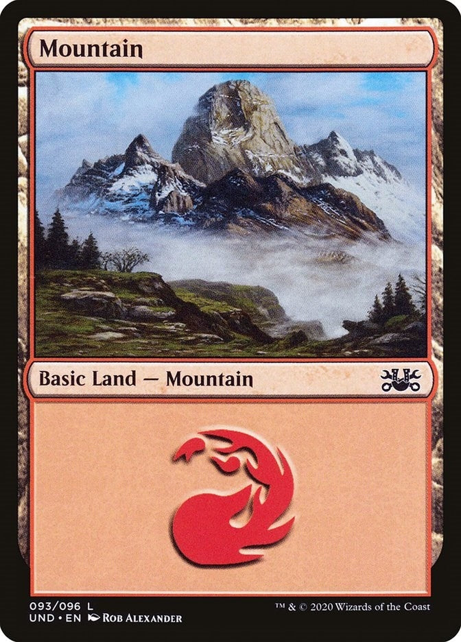 Image for Mountain (93) (UND) - Magic: The Gathering